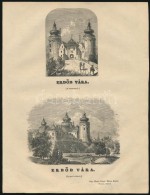 Cca 1853 ErdÅ‘d Vára. Fametszet. Mezei József Rajza Után Metszette Riedel. Nyomt Emich. / Wood... - Prints & Engravings
