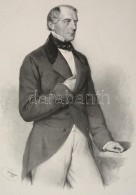 Cca 1850 Karl Ludwig Von Bruck Báró (1798-1860) Osztrák Pénzügyminiszter... - Estampes & Gravures