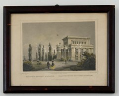 Cca 1840 Ludwig Rohbock (1820-1883): Kolozsvár Nemzeti Múzeum Színezett Acélmetszet... - Prints & Engravings