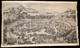 1774 Qianlong Kínai Császár GyÅ‘zelmeit MegörökítÅ‘ Metszet-sorozat Egy... - Prenten & Gravure