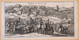 1678 A Svéd-Brandenburgi Háború Egyik Csatájának, A Warksow-i Csatának... - Prenten & Gravure
