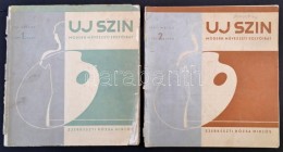 Uj Szin. Modern MÅ±vészeti Folyóirat. Szerk. Rózsa Miklós. (1930. 1. évf. 1.-2.... - Autres & Non Classés