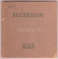 1920 LVIII. Ausstellung Der Wiener Secession, Kiállítási Katalógus, Német... - Otros & Sin Clasificación