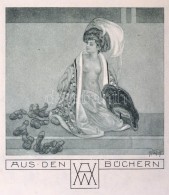 Cca 1900 Franz Von Bayros (1866-1924): 10 Db KülönbözÅ‘ Erotikus  és Pornográf Ex... - Otros & Sin Clasificación