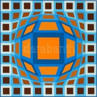 Victor Vasarely (1908-1997): Vega Sorozat 1-8. Szitanyomat,  Papír, Jelzett, Számozott (FV 30/29),... - Otros & Sin Clasificación