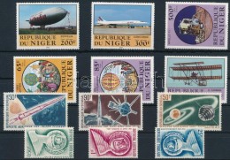 ** Å°rkutatás Motívum 53 Bélyeg és 2 Blokk Stecklapokon / Space Exploration 53 Stamps... - Autres & Non Classés