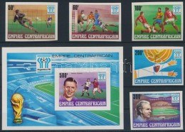 ** Sport Motívum 4 Db Sor és 2 Db Blokk / Sport Thematic 4 Sets And 2 Blocks In 3 Stockcards - Other & Unclassified