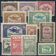 ** * Törökország 1926-1930 12 Db Bélyeg / Turkey 1926-1930 12 Stamps (Mi EUR 206,-) - Otros & Sin Clasificación