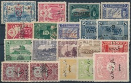 ** * Törökország 1917-1921 19 Db Bélyeg / Turkey 1917-1921 19 Stamps (Mi EUR 317,-) - Otros & Sin Clasificación