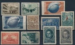 ** * Szovjetunió / USSR 46 Db Klf Bélyeg, Közte Teljes Sorok / 46 Stamps In 4 Stockrads - Otros & Sin Clasificación