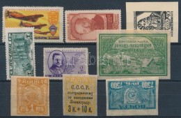 ** (*) * Szovjetunió és Oroszország 9 Db Klf Bélyeg / Russia + USSR 9 Stamps - Otros & Sin Clasificación