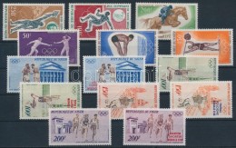 ** Niger Sport Motívum 27 Db Bélyeg és 3 Db Blokk / Niger Sport Thematic 27 Stamps And 3... - Otros & Sin Clasificación