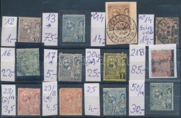 (*) * O Monaco összeállítás 12 Db Bélyeg Mi 12-50 Között / 12 Stamps... - Otros & Sin Clasificación