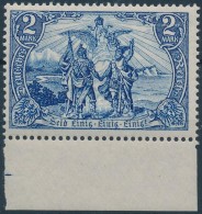 ** 1902 Mi 79 ívszéli/margin Piece (Mi EUR 350,-) Certificate: Jäschke-Lantelme - Otros & Sin Clasificación