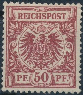 * 1889 Mi 50ab (Mi EUR 2.000.-) Certificate: Jäschke-Lantelme - Otros & Sin Clasificación