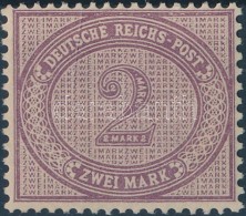 ** 1875 Mi 37a ND 1899-es újnyomat / Reprint From 1899 (Mi EUR 1.200.-) Certificate: Wiegand - Autres & Non Classés