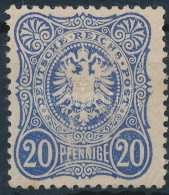 ** 1875 Mi 34b, (Mi EUR 5.000.-) Certificate: Jäschke-Lantelme (kis Barna Folt Alul / Small Stain) - Autres & Non Classés