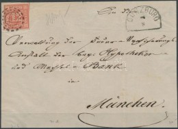 ~1850 Mi 6 Levél ElÅ‘lapon / On Cover Front 'OUNZBURG' (felragasztva / Sticked Up) - Otros & Sin Clasificación