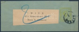 1897 Díjjegyes Teljes Címszalag Bécsbe / Complete Newspaper Wrapper To Vienna - Otros & Sin Clasificación