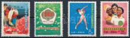 ** 1973 Asztalitenisz Sor Mi 1140-1143 (Mi EUR 60,-) - Andere & Zonder Classificatie