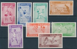 ** 1964 Tokiói Olimpia Vágott Sor Mi 437-444 B - Other & Unclassified