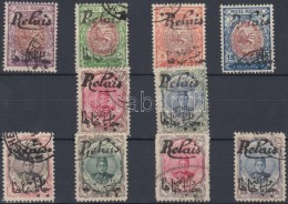 O 1911 Helyi Kiadás Relais Sor + 2 Hamisítvány Mi VI A-k - Otros & Sin Clasificación