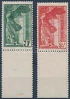 * 1937 Nemzeti Múzeum ívszéli Sor Mi 359-360 (Mi EUR 140,-) - Andere & Zonder Classificatie