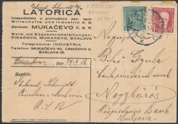 1936 LevelezÅ‘lap 'LAWOCZNE-BATOWO' Vasúti Mozgóposta Bélyegzéssel / Cover With Railway... - Andere & Zonder Classificatie