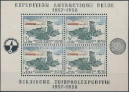 ** 1957 Antarktisz Expedíció Blokk Mi 25 - Otros & Sin Clasificación