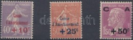 ** 1928 Államadósság Alap Sor Mi 232-234 (elsÅ‘ érték Falcos) - Other & Unclassified