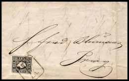 1859 Mi. 11 IIa Helyi Levélen / On Local Cover 'PRAG' - Other & Unclassified