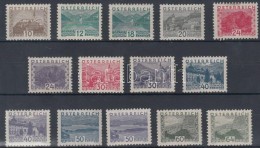 * 1932 Forgalmi Sor Mi 530-543 - Other & Unclassified