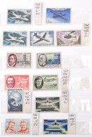 ** O Franciaország 1934-2002 81 Klf RepülÅ‘bélyeg 8 Lapos Közepes Berakóban (~Mi EUR... - Otros & Sin Clasificación