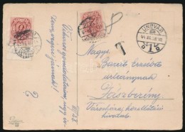 1902-1944 5 Db Kárpátaljai Küldemény / 5 Covers/postcards From Karpatho Ukraine - Other & Unclassified