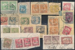 O 1900-1913 25 Db Turul Bélyeg Szép/olvasható Bélyegzésekkel / 25 Turul Stamps... - Otros & Sin Clasificación