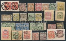 O 1900-1913 30 Db Turul Bélyeg Szép/olvasható Bélyegzésekkel / 30 Turul Stamps... - Otros & Sin Clasificación