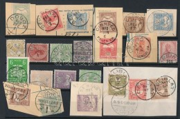 O 1900-1913 22 Db Turul Bélyeg Szép/olvasható Bélyegzésekkel / 22 Turul Stamps... - Otros & Sin Clasificación