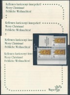 ** 1998 Karácsony I. 4 Db Bélyeg 'Az ElsÅ‘ Bélyeg-elÅ‘fizetÅ‘k Tiszteletére' (80.000) /... - Otros & Sin Clasificación