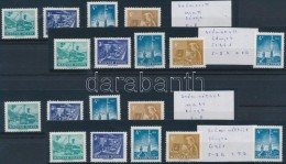 ** 1972 18 Db Automata Bélyeg (5.100) / 18 Different Coil Stamps - Otros & Sin Clasificación