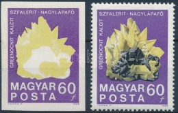 ** 1969 Földtani Intézet Vágott 60f Fekete Színnyomat Nélkül (40.000) / Mi... - Otros & Sin Clasificación