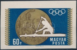 ** 1969 Olimpiai érmesek Vágott 60f Szürke Színnyomat Nélkül / Mi 2478... - Otros & Sin Clasificación