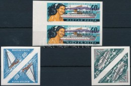 ** 1963 Siófok Vágott Párok (8.000) / Mi 1938-1940 Imperforate Pairs - Otros & Sin Clasificación