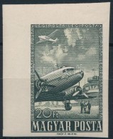 ** 1957 Az 1950. RepülÅ‘ (V) ívsarki Vágott Záróértéke (12.000) / Mi... - Otros & Sin Clasificación