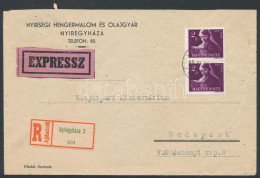 1949 Ajánlott Expressz Levél SzabadsághÅ‘seink 2Ft Pár... - Otros & Sin Clasificación