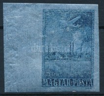 ** 1955 Alumínium Vágott ívszéli Bélyeg (15.000) / Mi 1449 Imperforate Margin... - Otros & Sin Clasificación