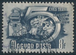 O 1950 Ötéves Terv 8f Tévnyomattal (10.000) / Mi 1069 With Plate Variety - Otros & Sin Clasificación