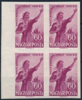 ** 1949 NÅ‘nap (I) Vágott ívszéli Négyestömb (40.000) / Mi 1036 Imperforate Margin... - Other & Unclassified