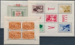 ** 1947-1958 6 Klf Blokk Ill. Kisív (60.000) / Mi 999 + Block 16, 24-27 - Other & Unclassified