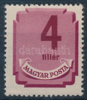 ** 1946 Forint-filléres Portó 4f ErÅ‘sen Eltolódott értékjelzéssel /... - Otros & Sin Clasificación