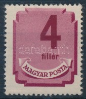 ** 1946 Forint-filléres Portó 4f ErÅ‘sen Eltolódott értékjelzéssel /... - Autres & Non Classés